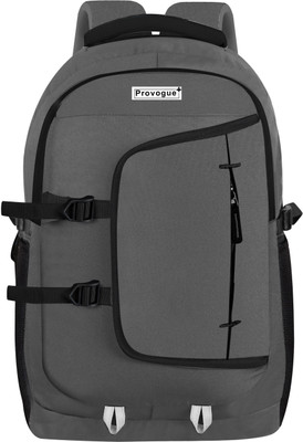 PROVOGUE PLUS Waterproof Febric ASHPER Unisex Casual Office Bag With Designer Front Pocket 40 L Laptop Backpack(Grey)