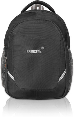 BRENSTON ETRON Casual school college travel bag office bag for daily uses & classes bag 25 L Backpack(Black)