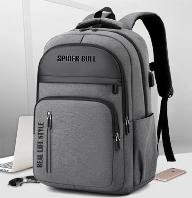 Spiderbull TIK5@995 40 L Laptop Backpack(Grey)