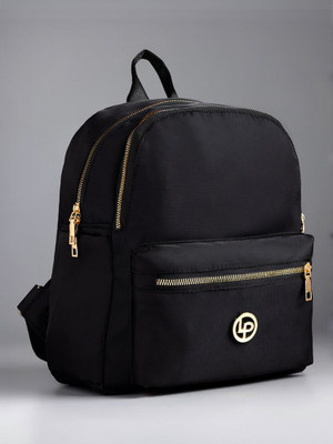 LINO PERROS Women 13 Inch Backpack(Black)