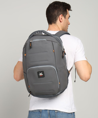 WROGN CREKET Unisex Bag with rain cover Office/School/College/BusinessA-35L 35 L Backpack(Grey)