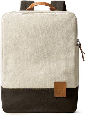 DailyObjects Natural White - Clove 9 to 9 12 L Laptop Backpack(White)