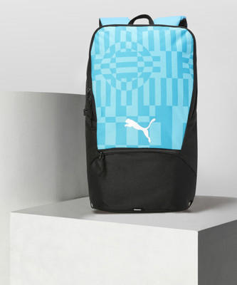 PUMA individualRISE Backpack 21 L Laptop Backpack(Blue)