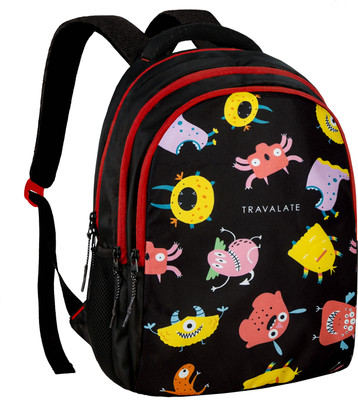 Travalate Astronaut Pre-Nursery to Class 3 Stylish & Trendy Unisex Printed Backpack 25 L Backpack(Multicolor)