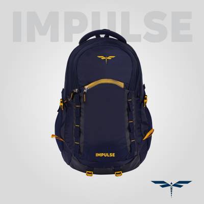 IMPULSE Laptop backpack spacy unisex backpack fits upto 16 Inches
