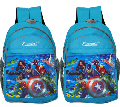 Expandable Avenger combo backpack 30 L Backpack(Green)
