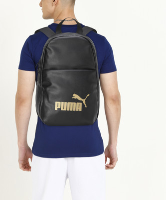 PUMA Core Up 10L Backpack Black 10 L Laptop Backpack(Black)