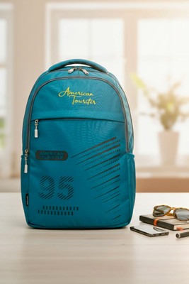 falix School Bags 30 L Backpack(Blue)