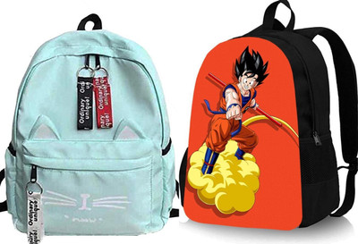 khatushyam collection A_CT_GRN_@_1 & GOKU_@@_3_abc 30 L Backpack(Green, Black)