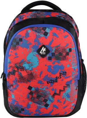 Mike Trio School Backpack- Red 17 L Backpack(Red)