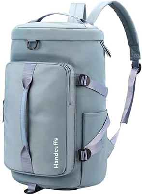 HANDCUFFS Duffle Bags Rucksack Backpacks Luggage Bag 5 L Backpack(Blue)