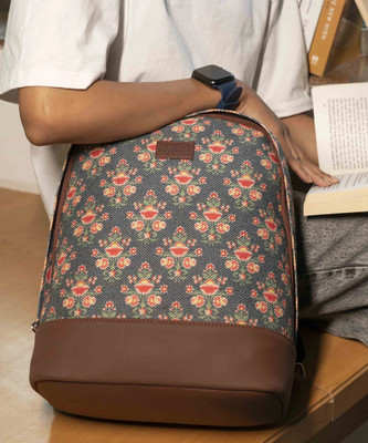 ZOUK Mughal Garden Dome Daypack 12 L Backpack(Multicolor)