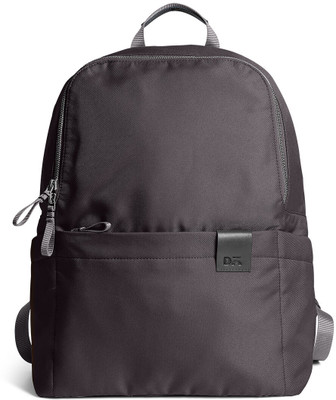 DailyObjects Charcoal Lunar Daypack 11 L Laptop Backpack(Black)