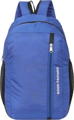 GOOD FRIENDS Lightweight Office Bag/School Bag/College Bag/ Business Bag 25 L Backpack(Blue)