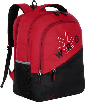 WROGN Spacy Unisex laptop/college/school/travel 35 L Laptop Backpack(Red)
