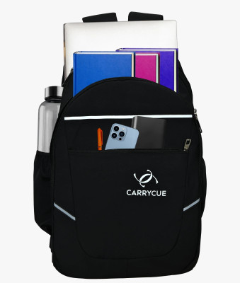 Minicraft Multipurpose Backpack Bags for College School Office and Daily Use Comfortable 28 L Laptop Backpack(Black)