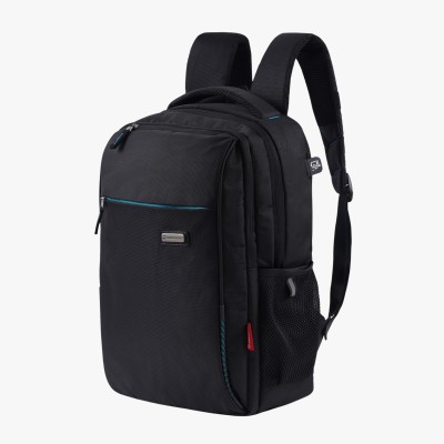 HARISSONS Volt 15.6 inch Office Laptop Backpacks for Men and Women (Black, 24 Ltrs) 24 L Laptop Backpack(Black)