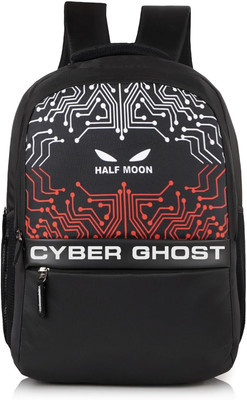 Half Moon Large Capacity , Water-Resistant, Lightweight & Ergonomic & for Travel & Office 35 L Laptop Backpack(Black)