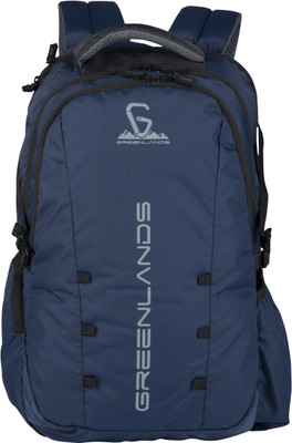 GreenLands by SG QUAD 45 Travel Office School College Adjustable Straps For Men And Women - Navy 45 L Laptop Backpack(Blue)