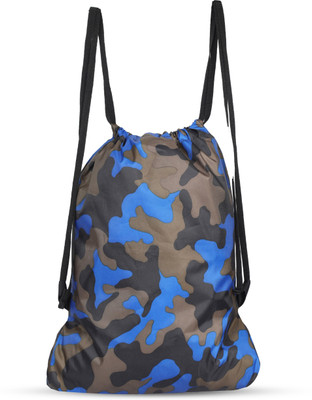 divulge FK-New - dark blue camo_11 18 L Backpack(Blue)