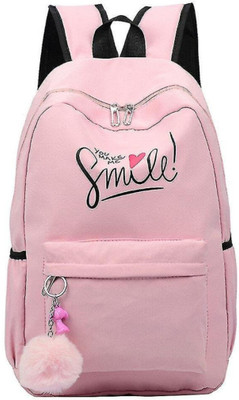 TEZONE SMILE-PRINT-1PC_11_11 30 L Backpack(Pink)