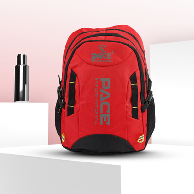 Pace International PI-BKPK35L-16B 35 L Laptop Backpack(Red)