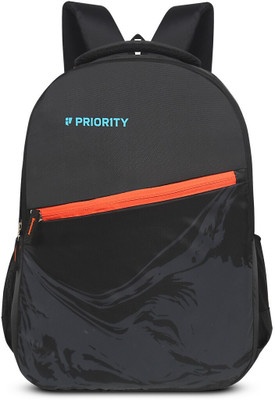 Priority Polyester Spectra 003 Printed College 36 L Backpack(Black)
