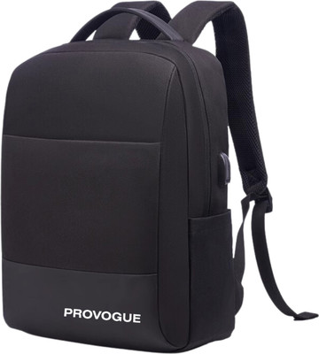 PROVOGUE Men’s Polyester Large Capacity Business Laptop Shoulder Bags For Travel 25 L Laptop Backpack(Black)