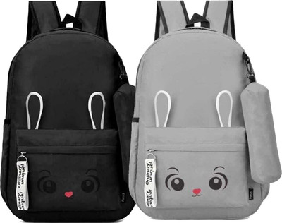 Zenvault Trendy Casual College Backpacks, Designer School/College/Picnic Bag 12 L Backpack(Grey)