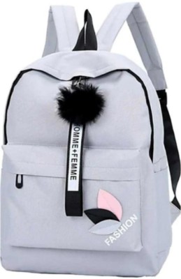 Flamebird GREY FASHION67Y_10 15 L Backpack(Black)