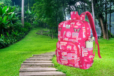 newtal casual backpack bag 35 L Backpack(Pink)