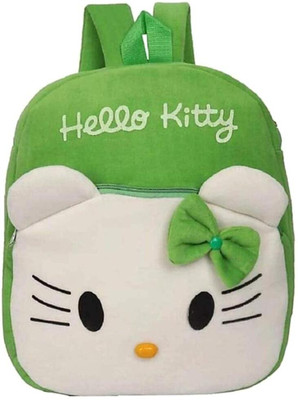 Aveek BM-green hello kitty_1355 12 L Backpack(Green, White)