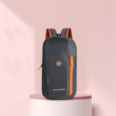 World Speed Casual Small Mini Travel Tuition Shoulder College Use Backpack For Unisex 15 L Backpack(Grey)