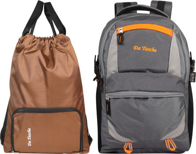 Da Tasche SHINE PRO 25L Grey 25 L Backpack(Blue, Brown)