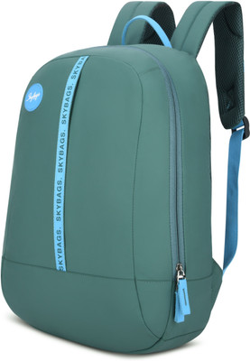 SKYBAGS TRIBE PLUS 02 BACKPACK GREENISH TEAL 15 L Laptop Backpack(Green)
