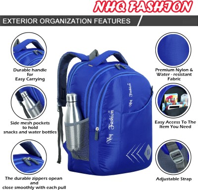 NHQ FASHION 30 L Laptop Backpack Bag 30 L Backpack(Blue)