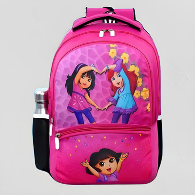 CROPSO School Bag | Bag For Kids | School Bag | Polyester Bag | Polyester School Bag | 25 L Backpack(Red)