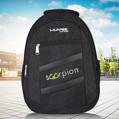 Lappee Scorpion Laptop Backpack With Rain Cover Tourister Bag Men School College Office 48 L Backpack(Black)