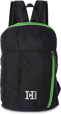 H-Hemes HLogo-R-GreenZip-LunchBag_10 12 L Backpack(Black, Green)