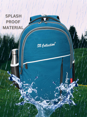 SBCOLLECTION Stylish 5 Zipper Compartment for Daily Use Tough Quality, Splash and Dust Proof 32 L Laptop Backpack(Green)