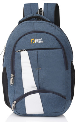 Good Friend Water Resistant School Bag//Backpack/College Bag for Men/Women 40 L Laptop Backpack(Blue)