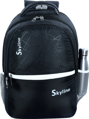 SKYLINE 40 L Laptop Backpack Travel Office/College/School Bag For Men and Women 40 L Backpack(Black)