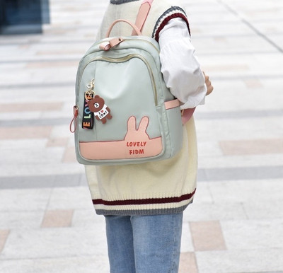QBLYN Mini Backpack Purse 1 L Backpack(Green)
