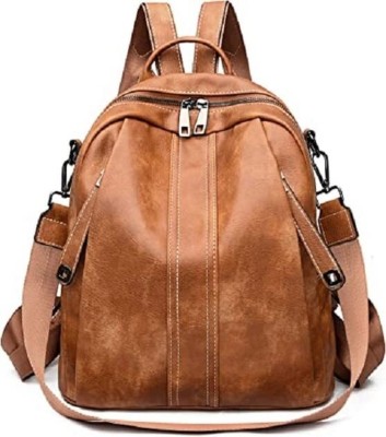 PALSHIV Women's Fashion Trandy backpack for office/colleg / School 20 L Backpack(Brown)