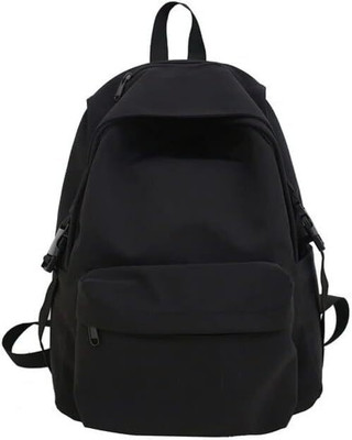 Craftwood College bags girls backpack women travel bag office bag 20 L Backpack(Black)