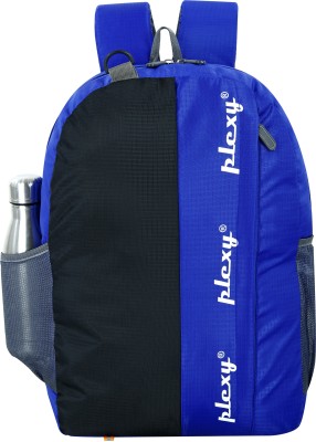 PLEXY SPACY COMFORTABLE CLASS 3TO 10 SCHOOL BAGS Waterproof School Bag(Black, 25 L)