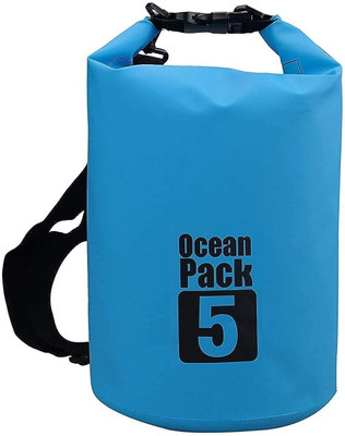 Cpixen Waterproof Water Resistance Dry Bag ack tor Pack Pouch wimming Outdoor 5 L Backpack(Blue)