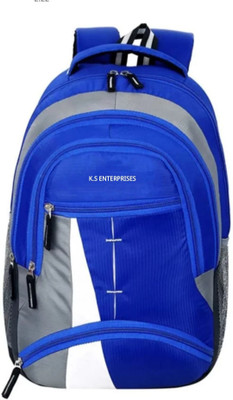 K.S ENTERPRISES Large 45 L Laptop backpack, travel bag, office bag 45 L Backpack(Blue)