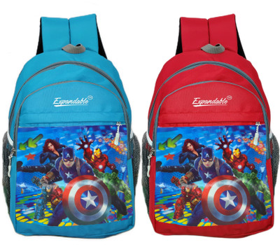 Expandable Avenger combo 30 L Backpack(Grey)