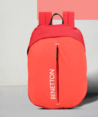 United Colors of Benetton Easton 22 L Laptop Backpack(Red)